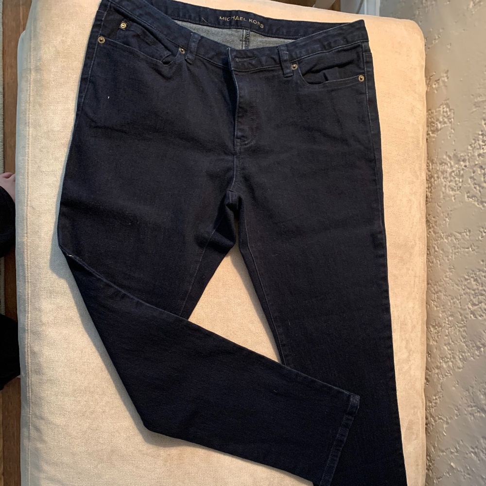 Michael Kors Dark Denim Skinny Jeans
